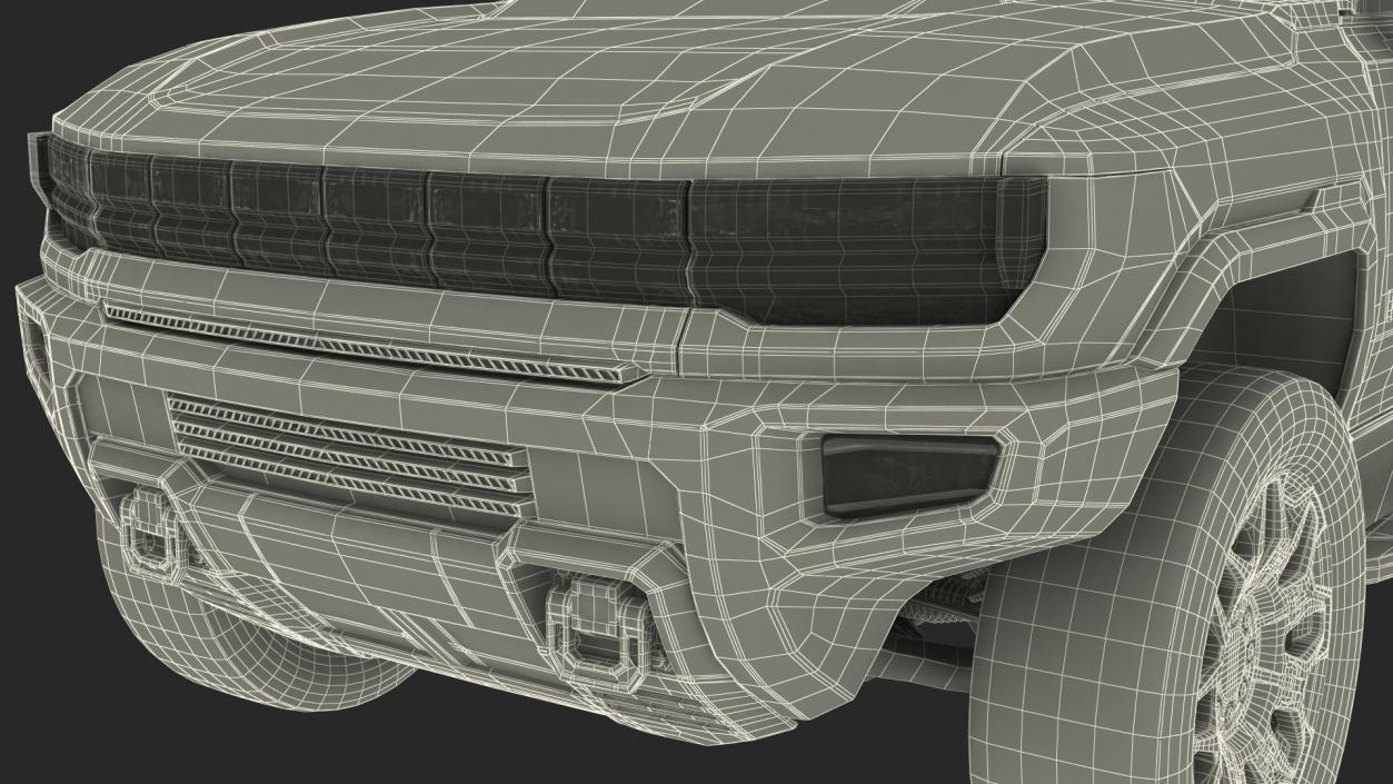 GMC Hummer EV SUV 2024 3D