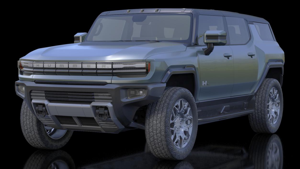 GMC Hummer EV SUV 2024 3D