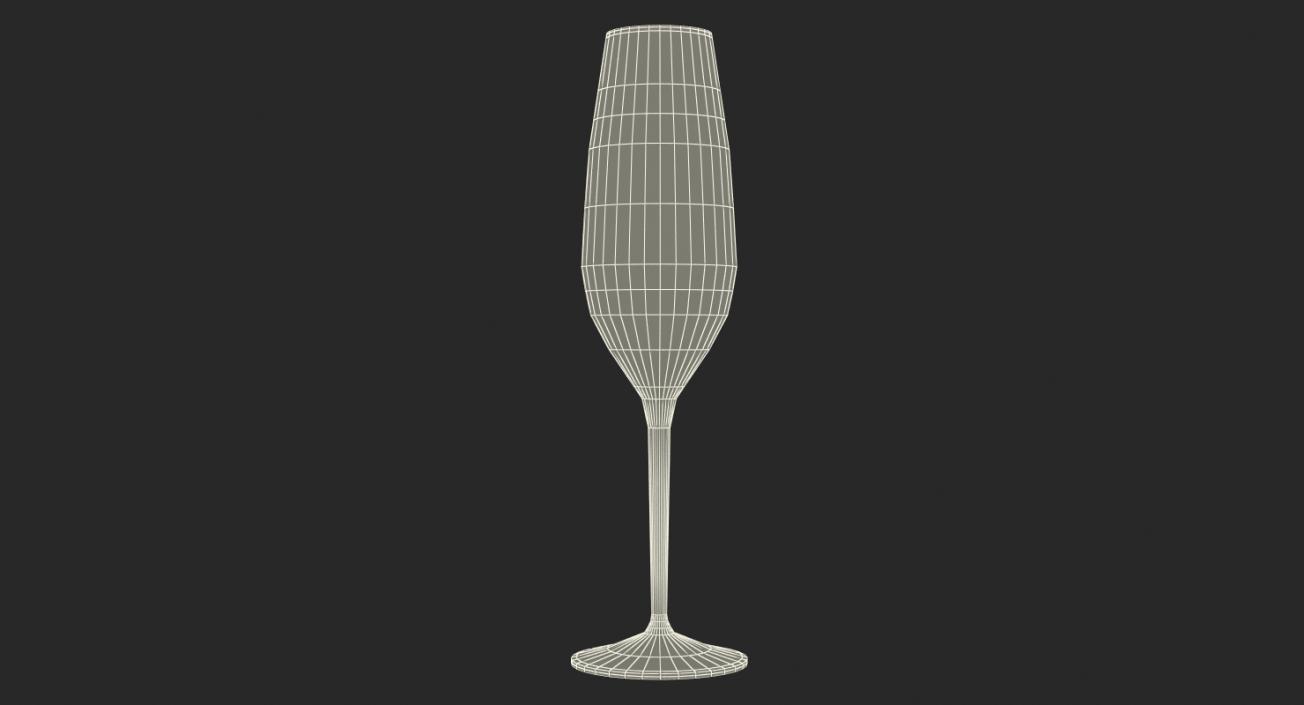 3D model Champagne Glass