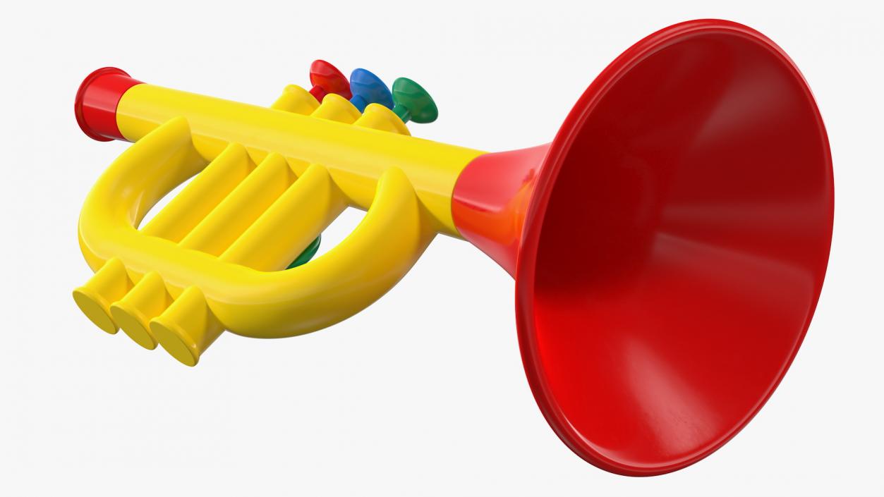 3D Kids Toy Trumpet Horn