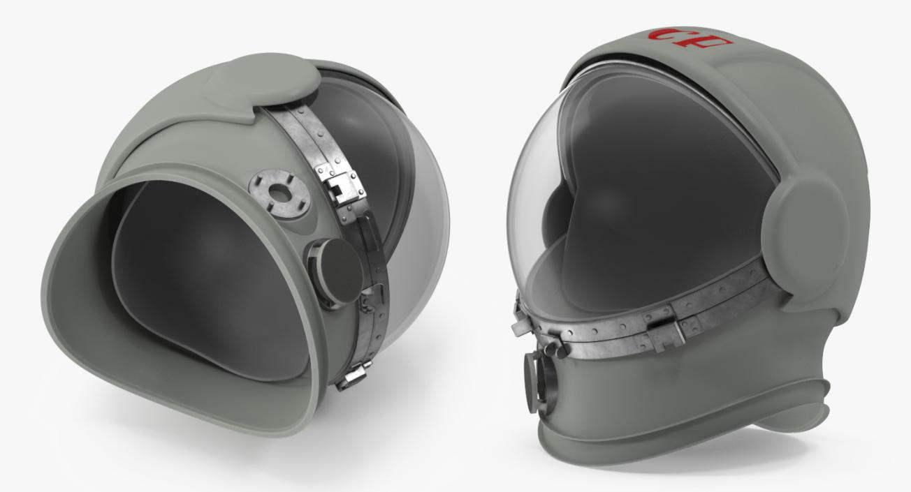 3D Yuri Gagarins Space Helmet