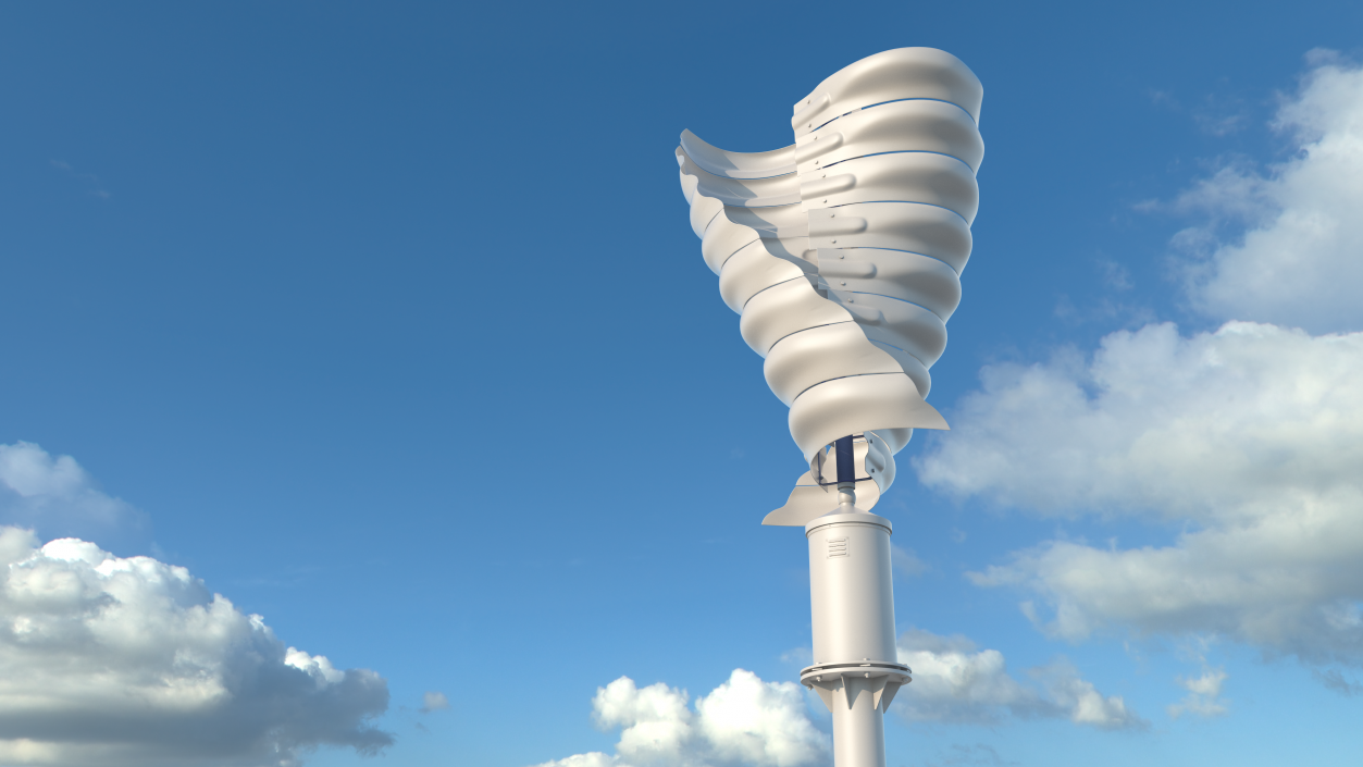 3D Vertical Axis Wind Turbine