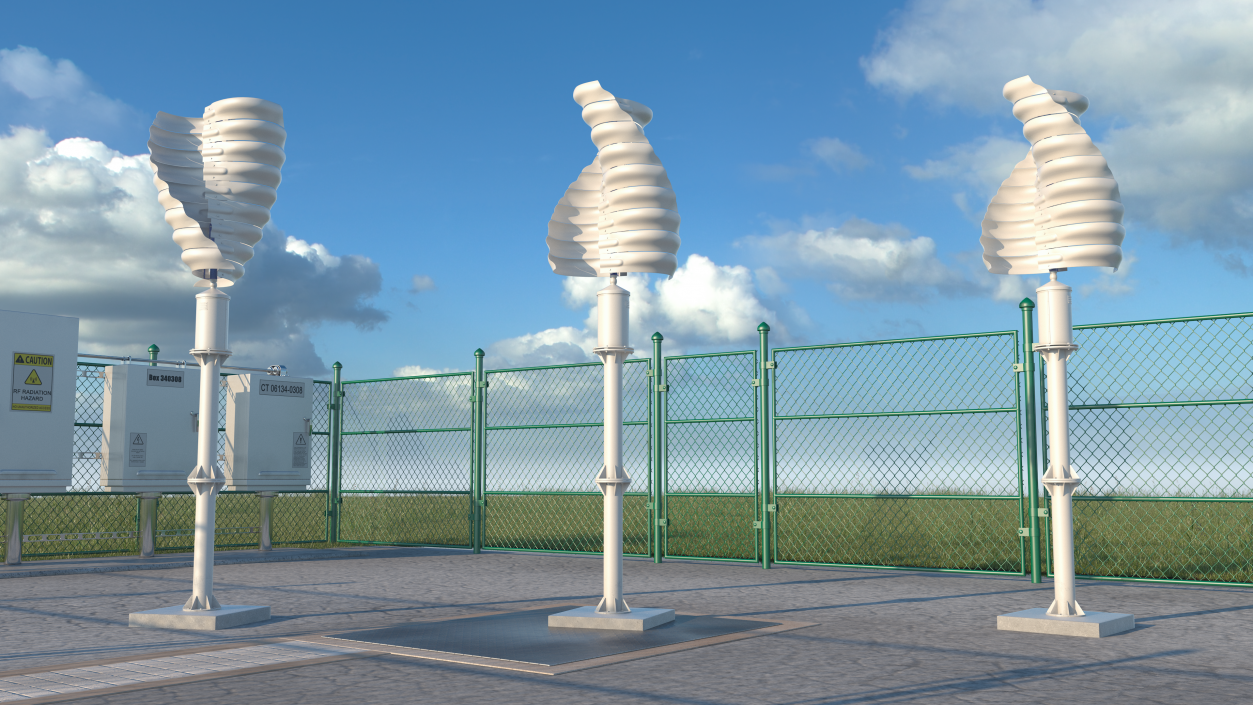 3D Vertical Axis Wind Turbine