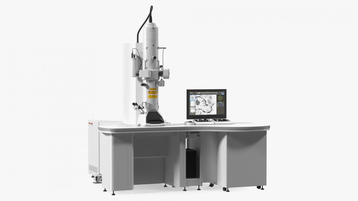 Generic Electron Microscope with Control System 3D