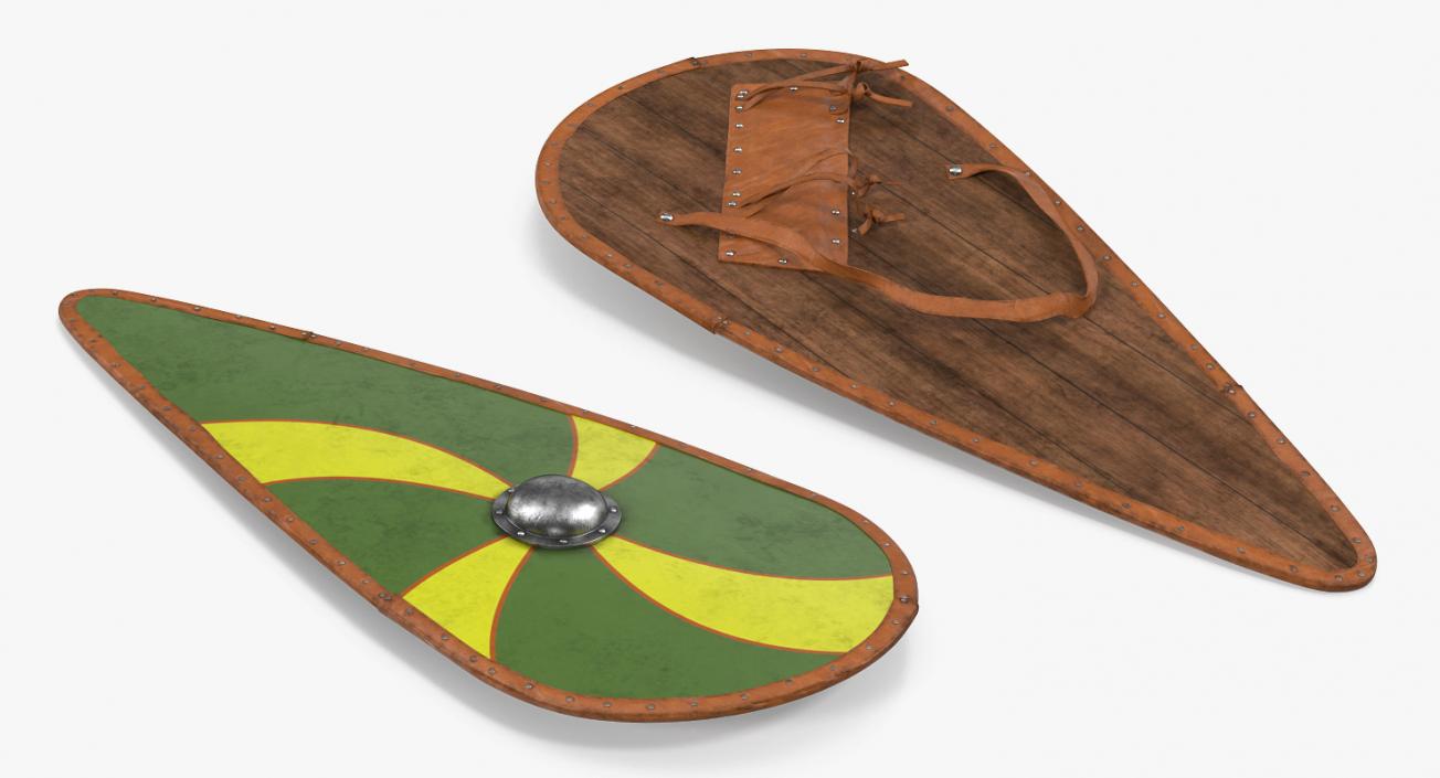 3D Norman Kite Shield model