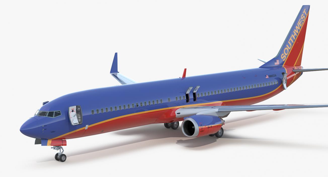 Boeing 737-900 ER Southwest Airlines with Cabin 3D