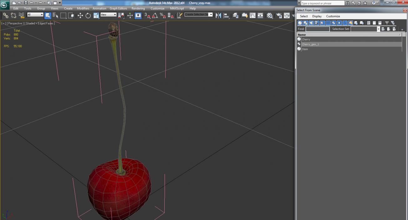3D model Cherry