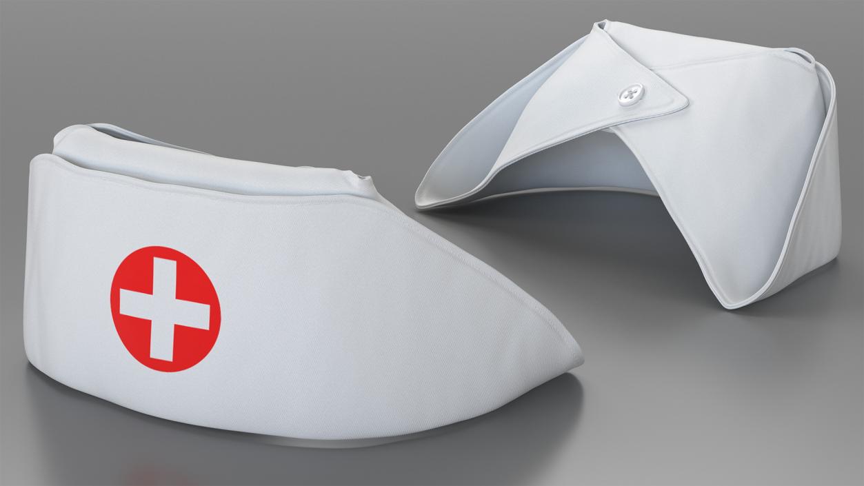 Nurse Cap 3D model