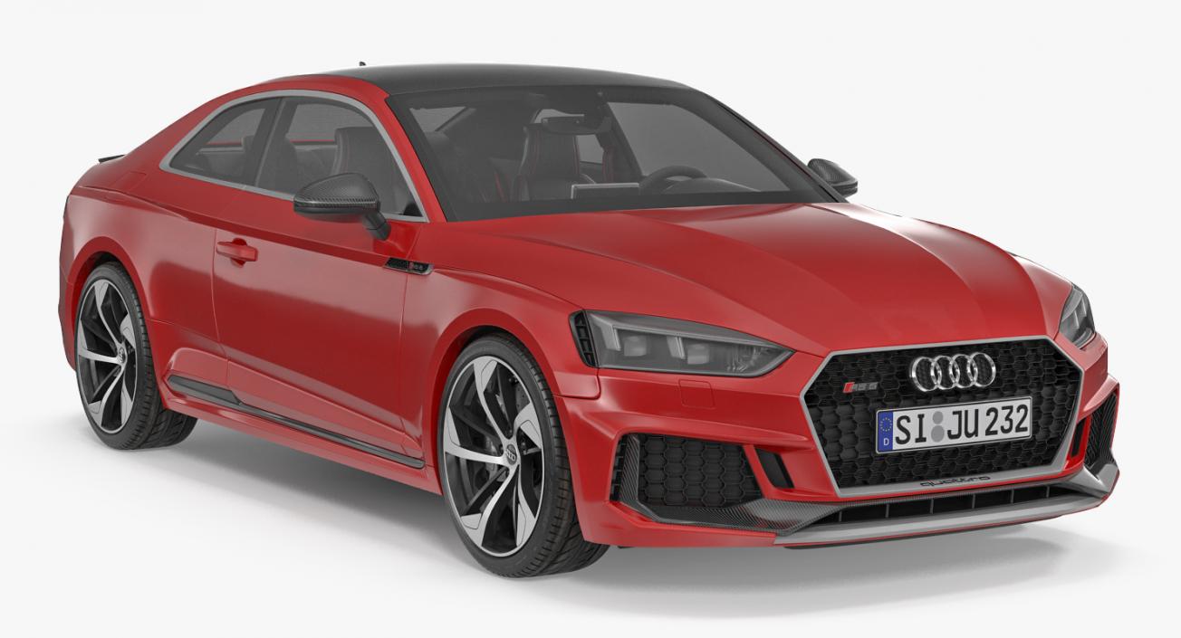 3D Audi RS5 2017 model