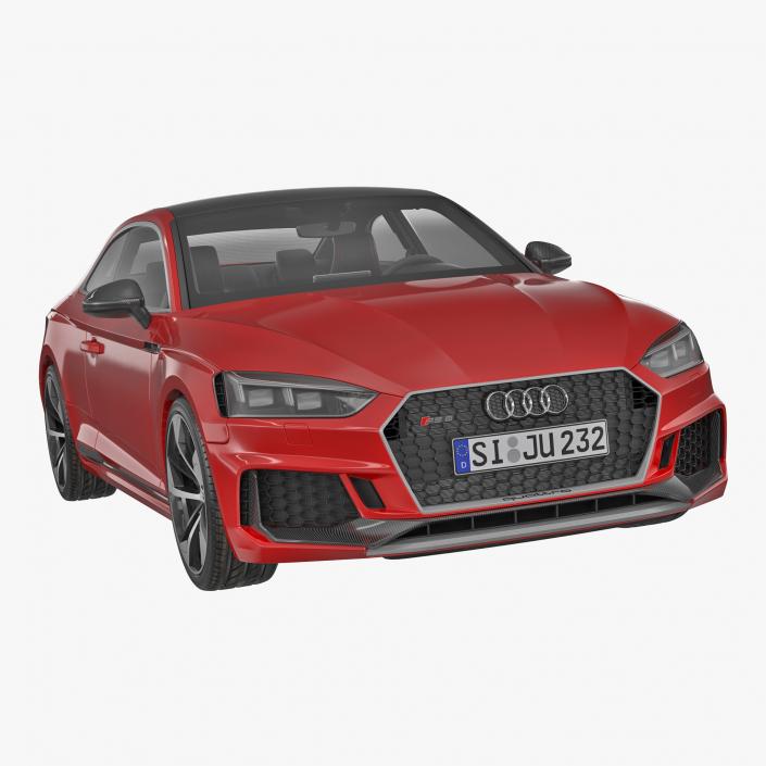 3D Audi RS5 2017 model