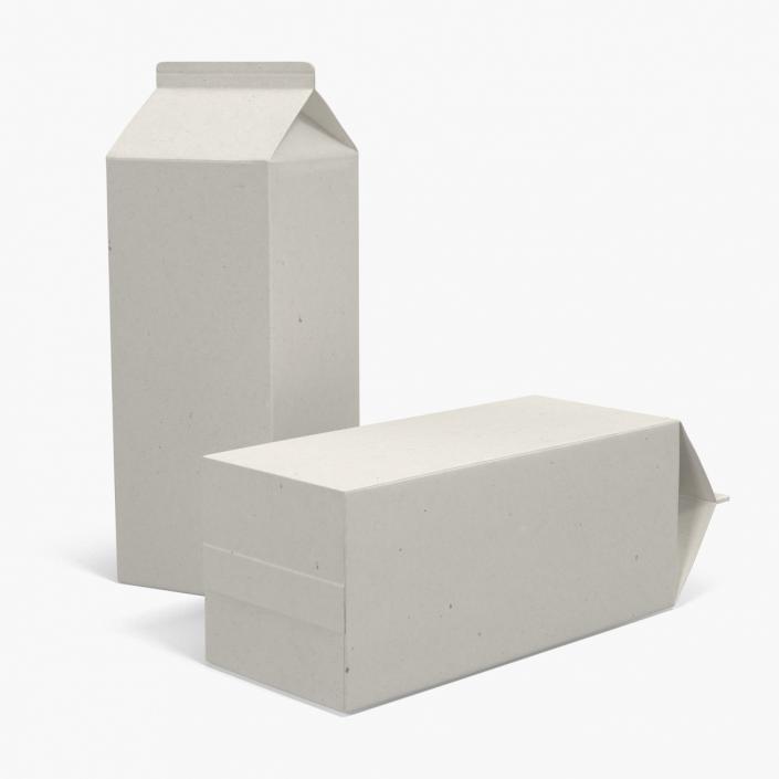 Milk Carton Generic 3D model
