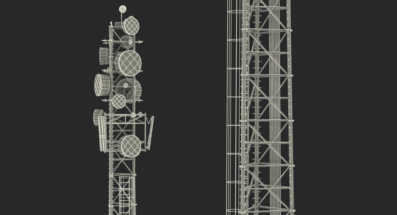 3D Cellular Tower Site 3