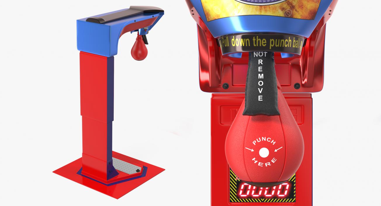 3D Boxing Arcade Machine