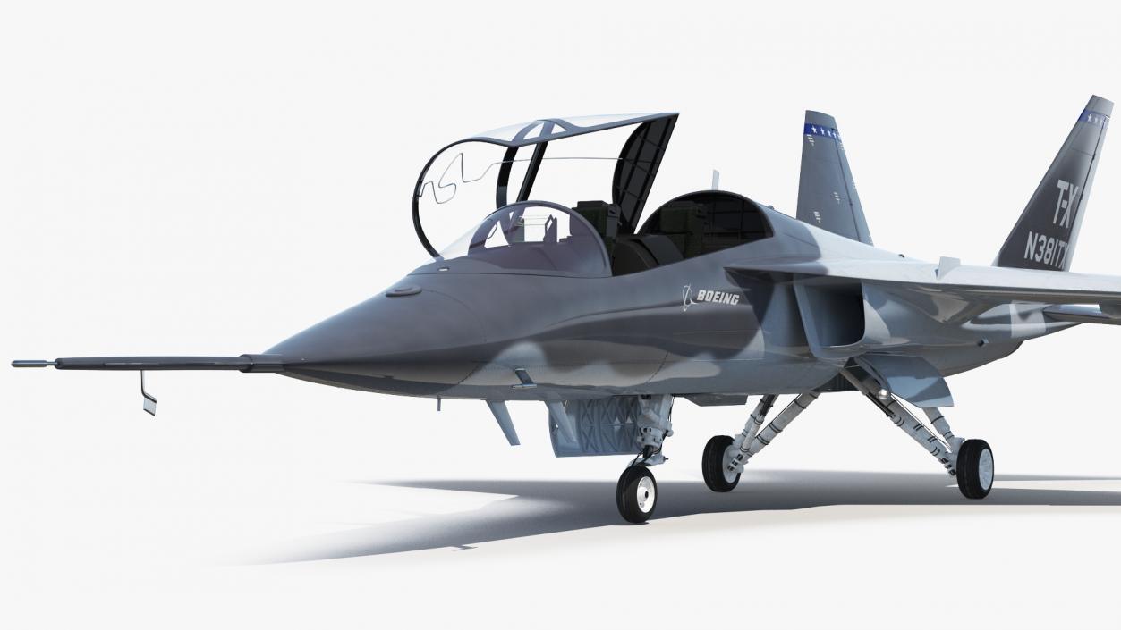 3D Boeing T-X Advanced Pilot Training System