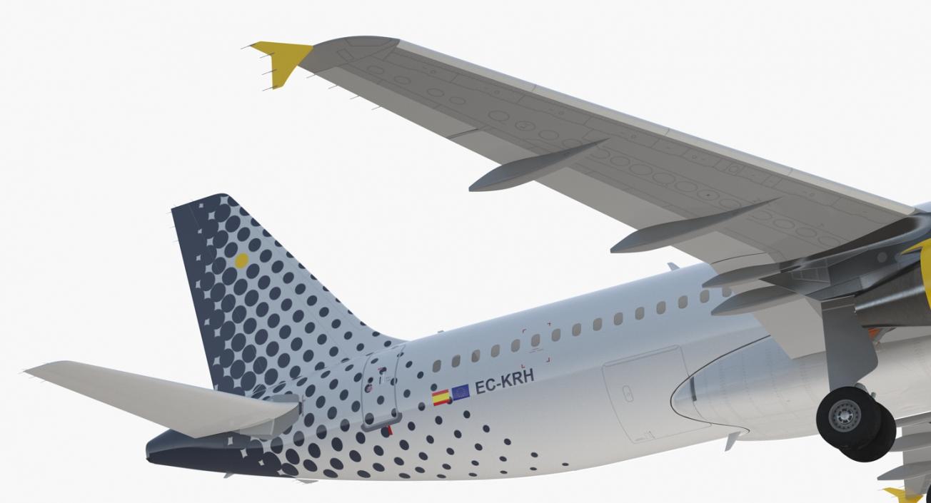 3D Airbus A320 Vueling Airlines model