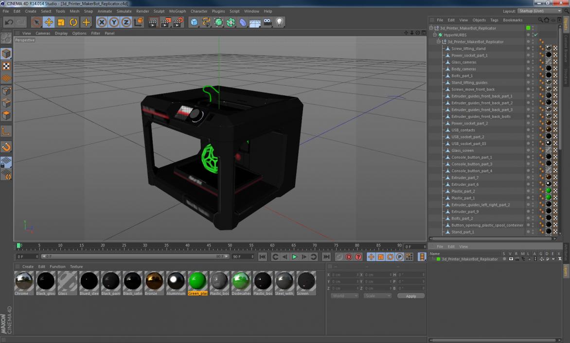 Printer MakerBot Replicator 3D