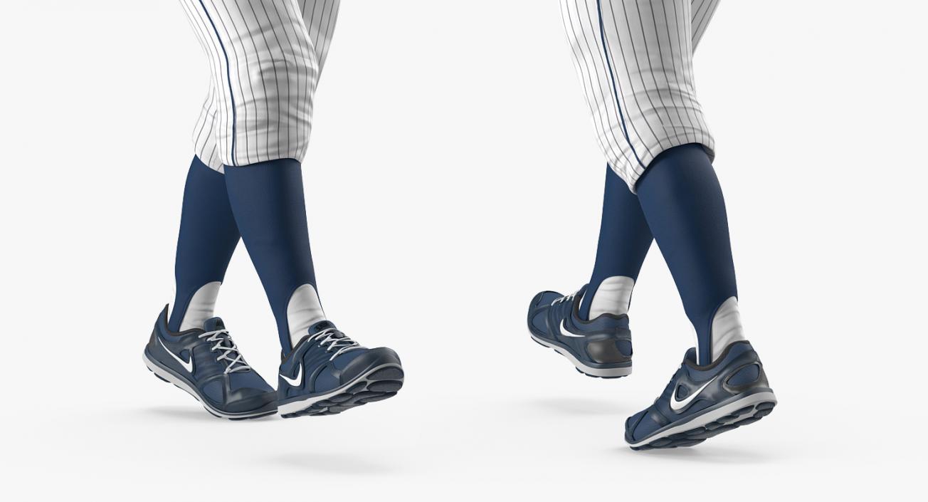 3D Baseball Player Rigged Twins model