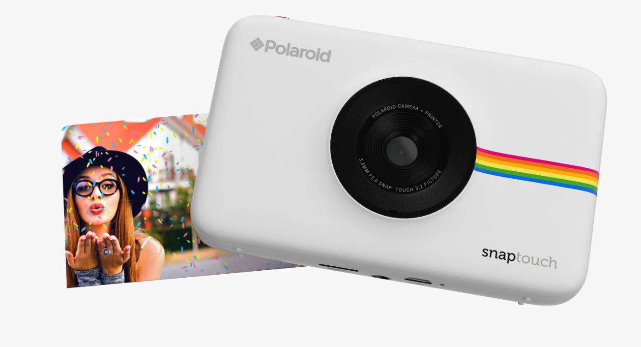 3D Polaroid Snap Digital Instant Camera