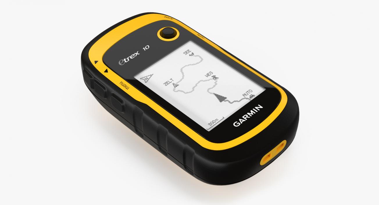 Waterproof Hiking GPS Garmin eTrex 3D model