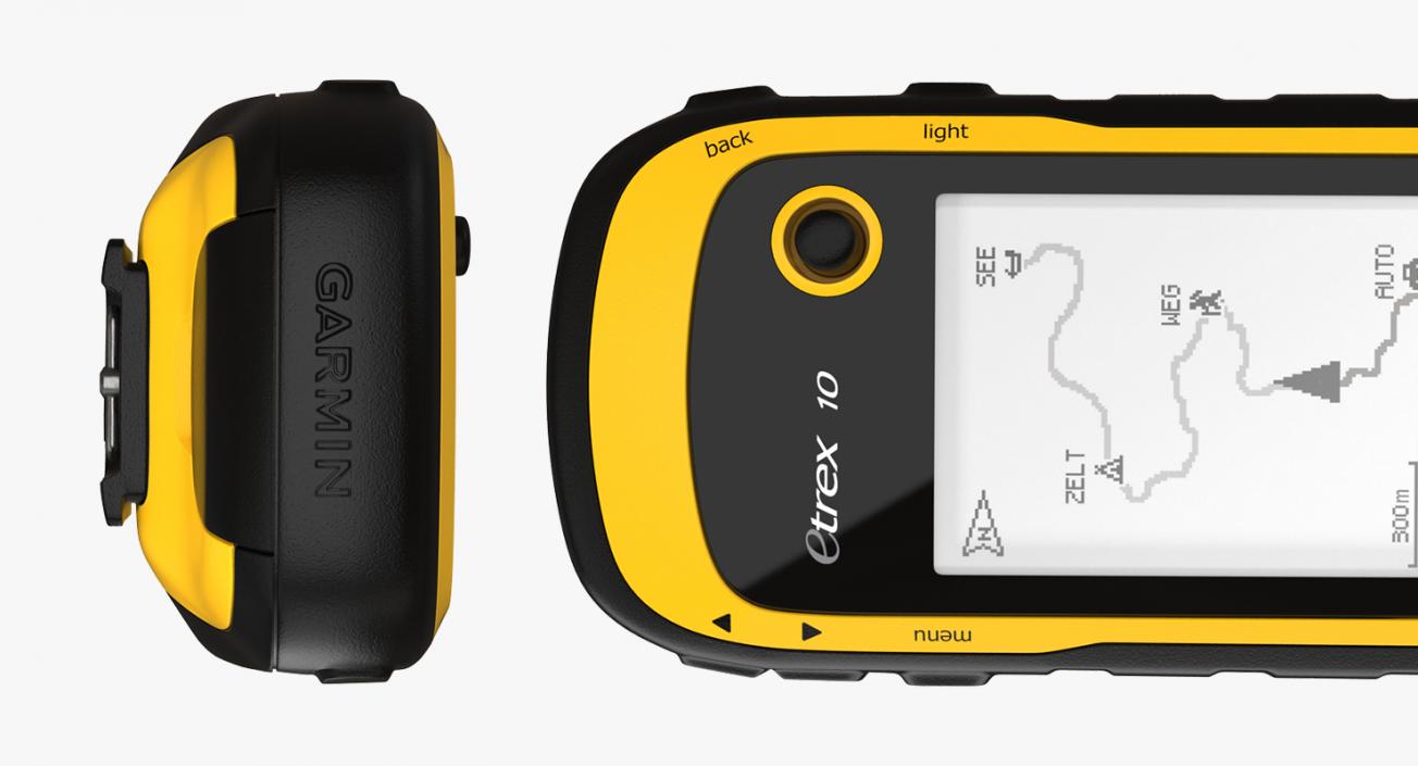 Waterproof Hiking GPS Garmin eTrex 3D model