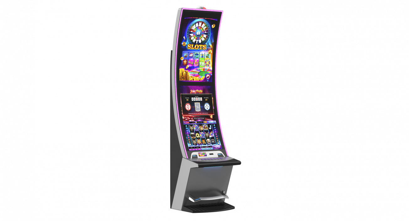 Casino Slot Machine Generic 3D