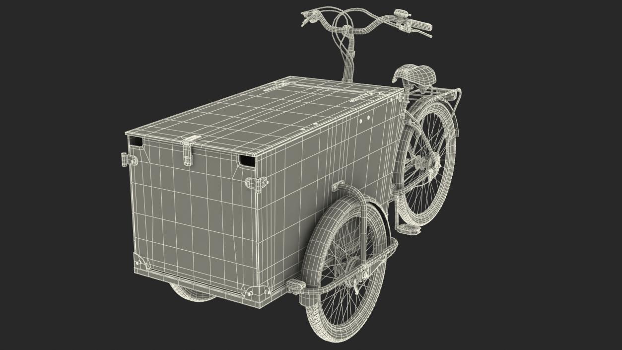 Babboe Transporter Cargo Bike 3D model