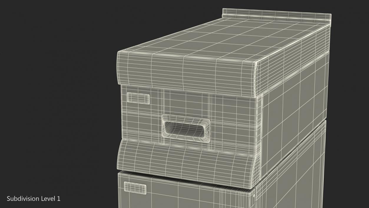 3D model LINCAT Worktop with Drawers WT
