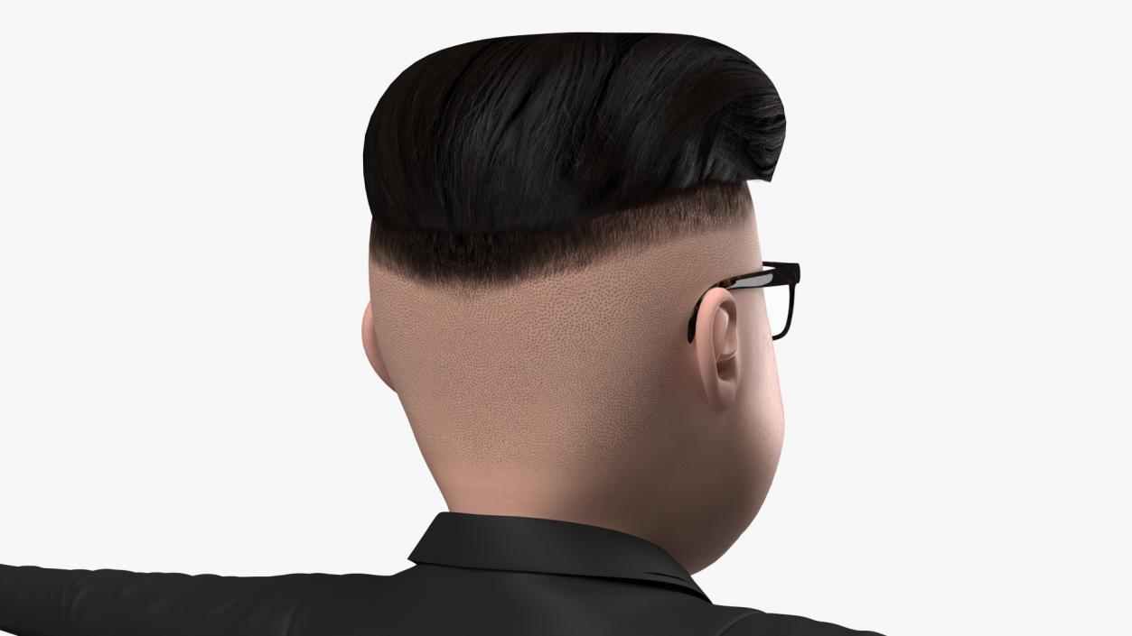 Cartoon Kim Jong Un 3D model