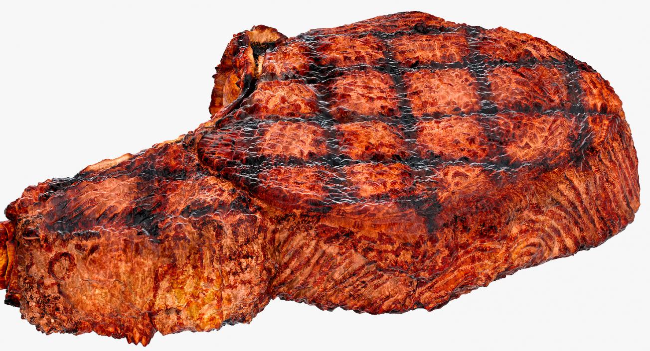 3D BBQ Beef Ribeye Steak
