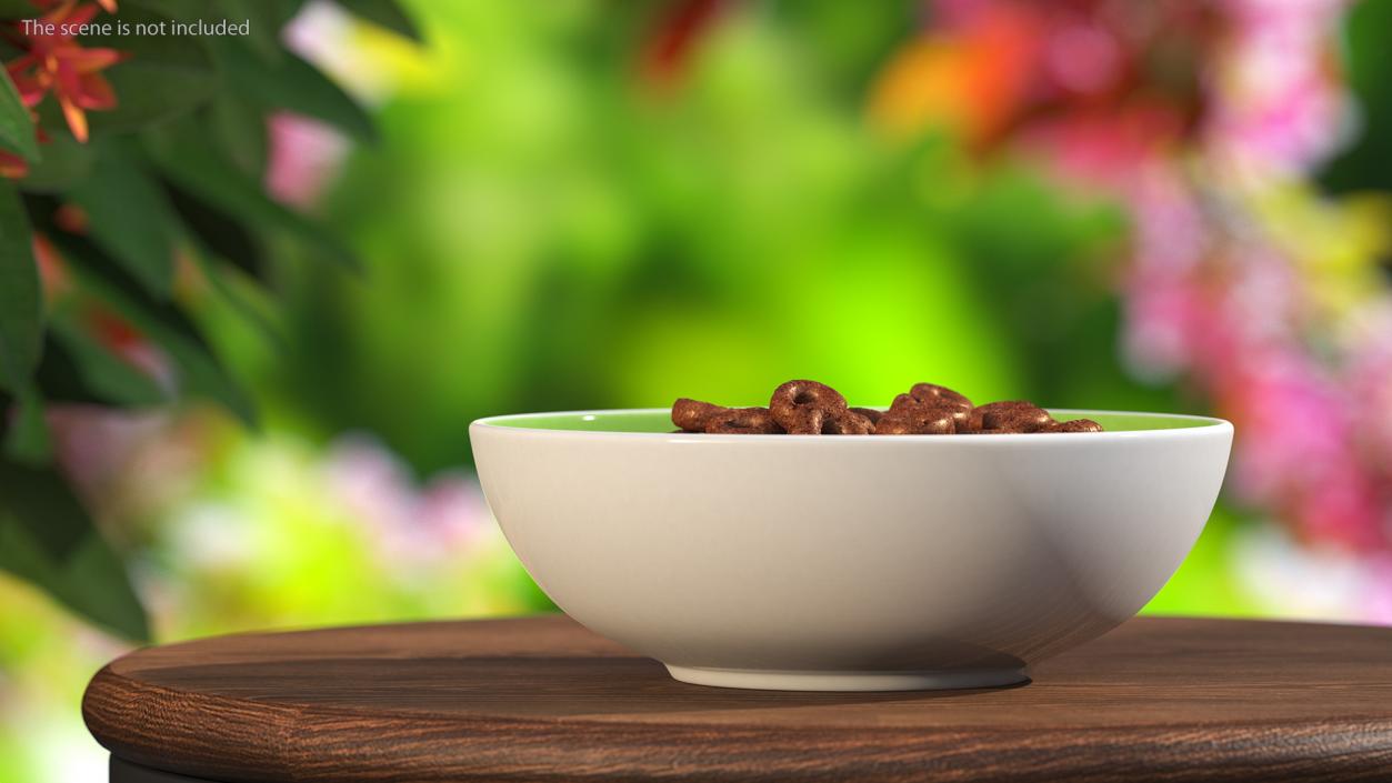 3D model Chocolate Rings Breakfast