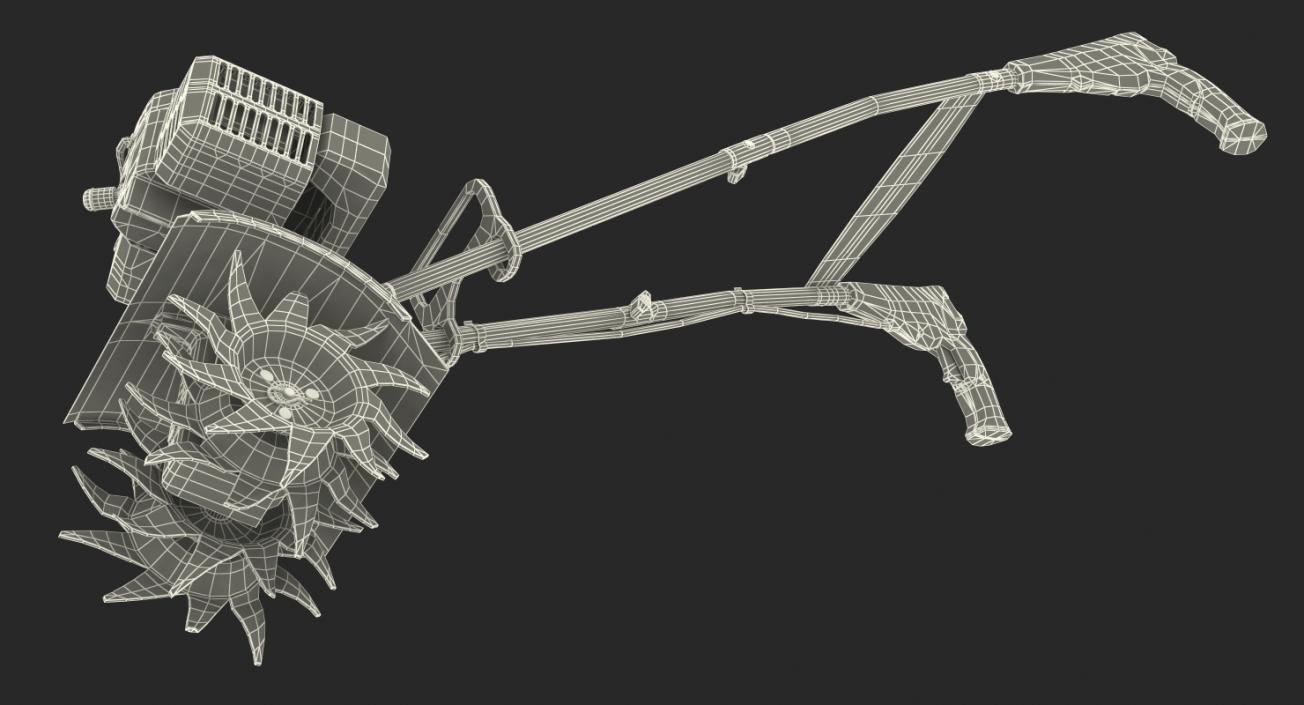 Compact Tiller Cultivator Mantis 3D