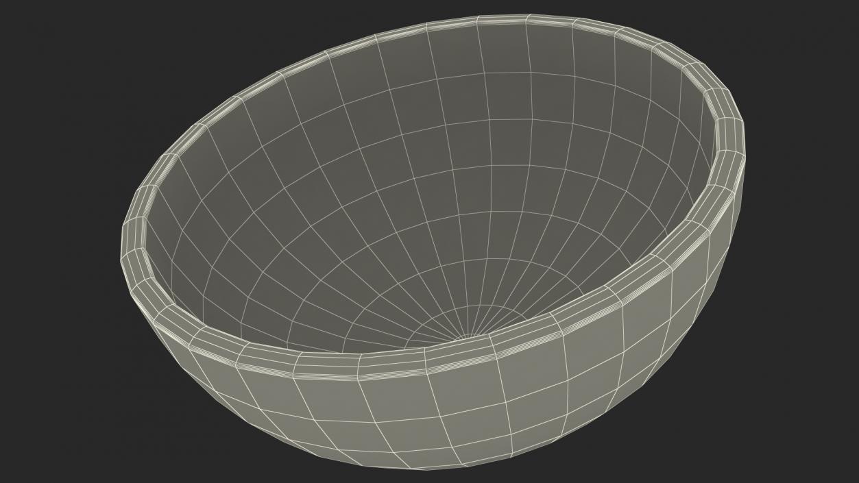 3D model Chickpeas Beans in a Bowl