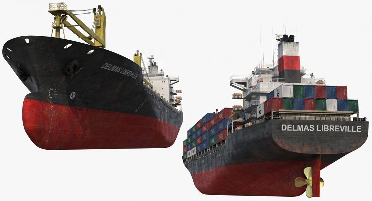 Container Ship 3D model