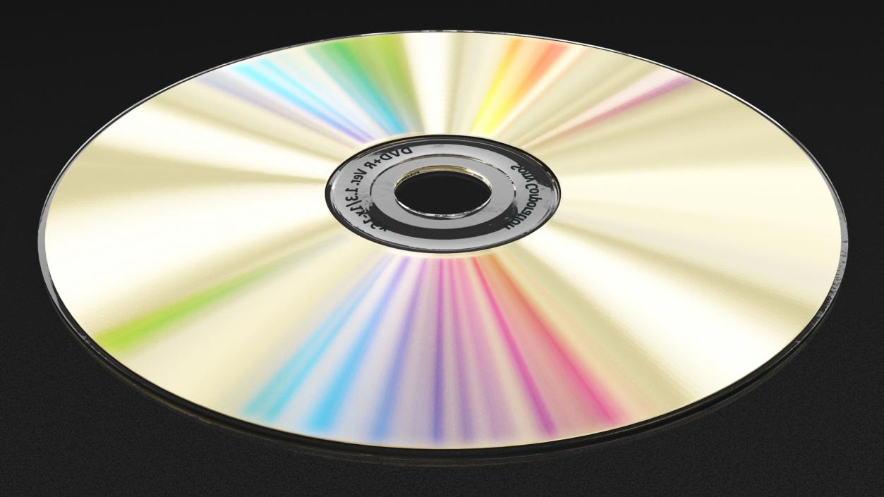3D model Sony DVD R Disc