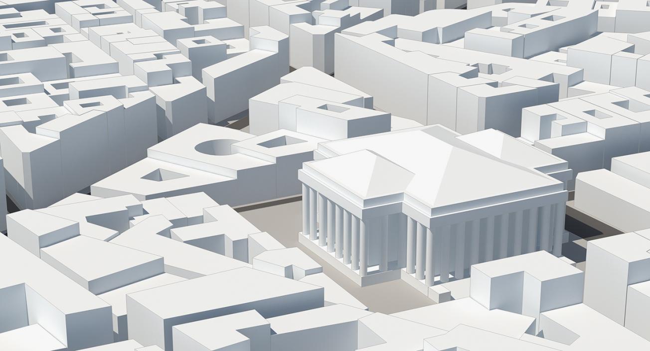 3D City District model
