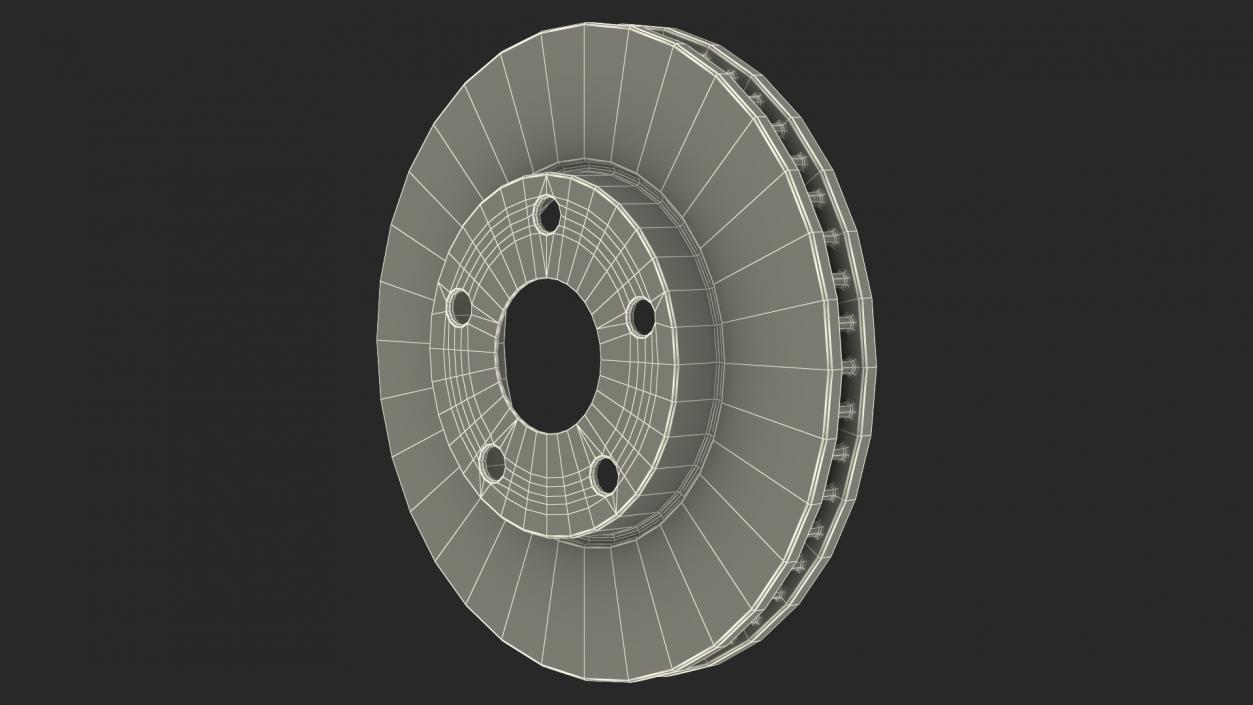 3D Brake Disk Rotor
