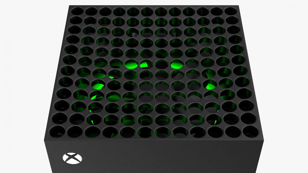 3D Xbox Series X Game Console