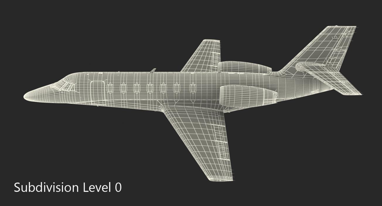 Cessna 680 Citation Sovereign 3D model