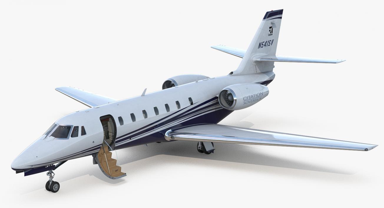 Cessna 680 Citation Sovereign 3D model