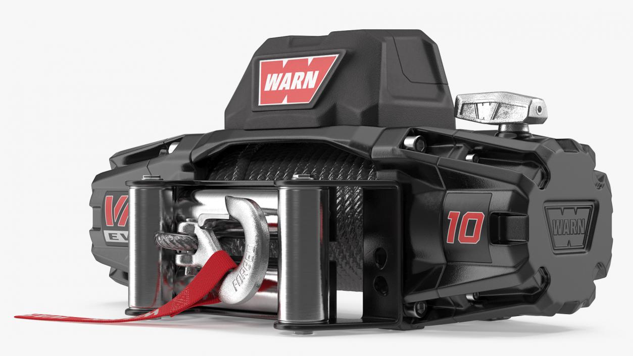 Electric Winch WARN VR EVO 10 3D model