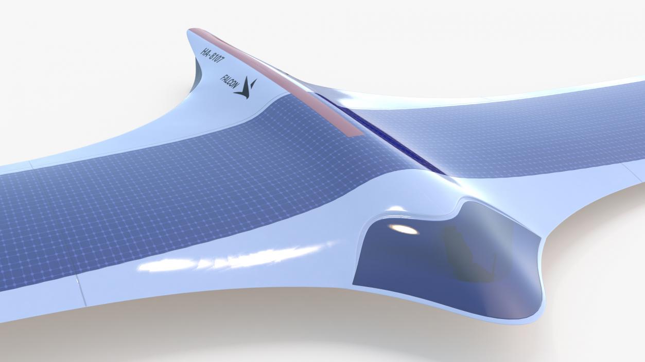 3D Falcon Solar Airplane