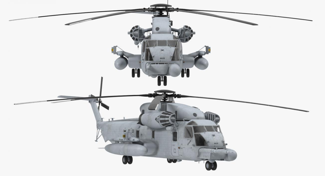 3D Sikorsky MH-53 Pave Low Usaf model