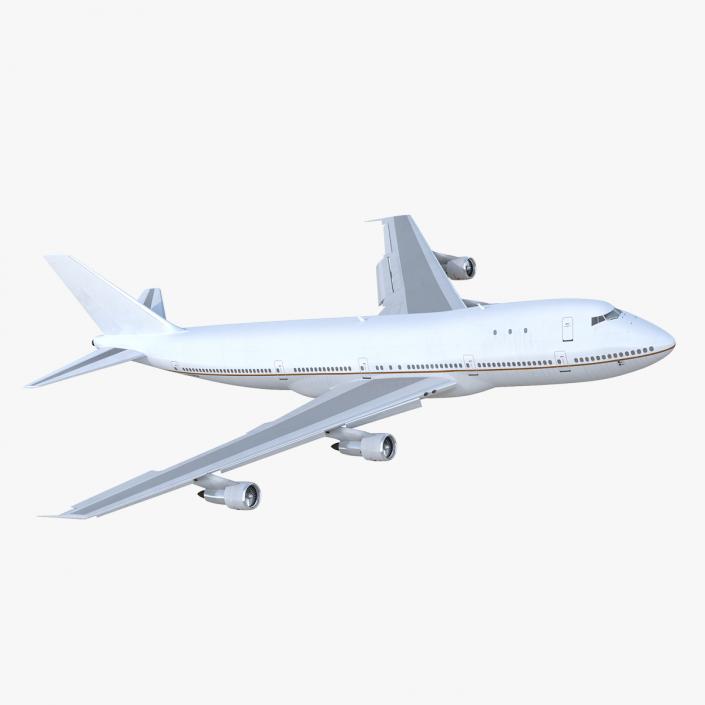 3D Boeing 747-100B Generic model