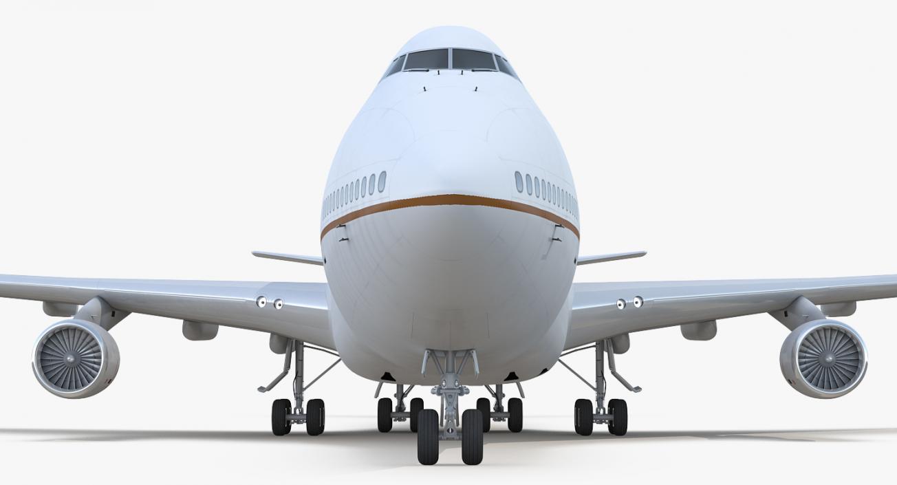 3D Boeing 747-100B Generic model