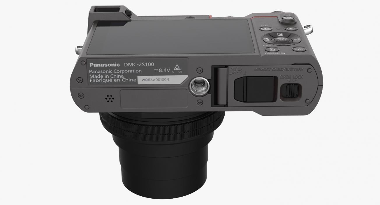 3D model Digital Camera Panasonic ZS100
