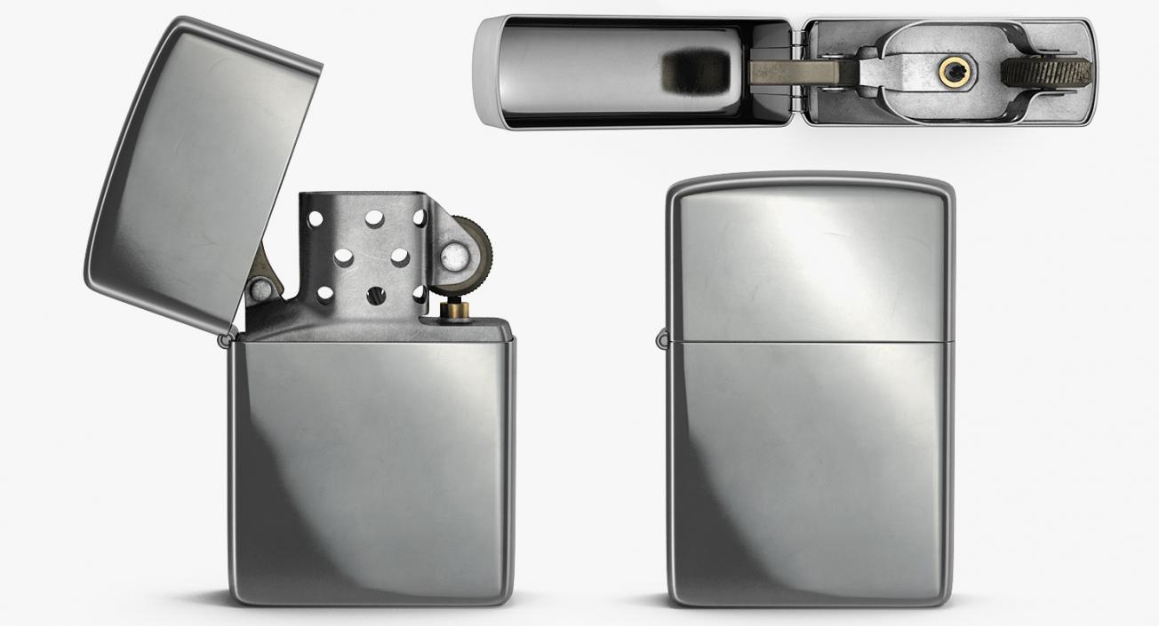 Lighters Collection 3D model
