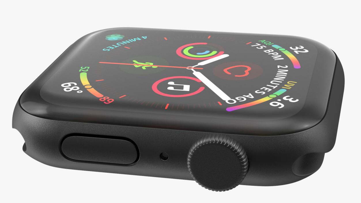 3D model Apple Watch SE Black
