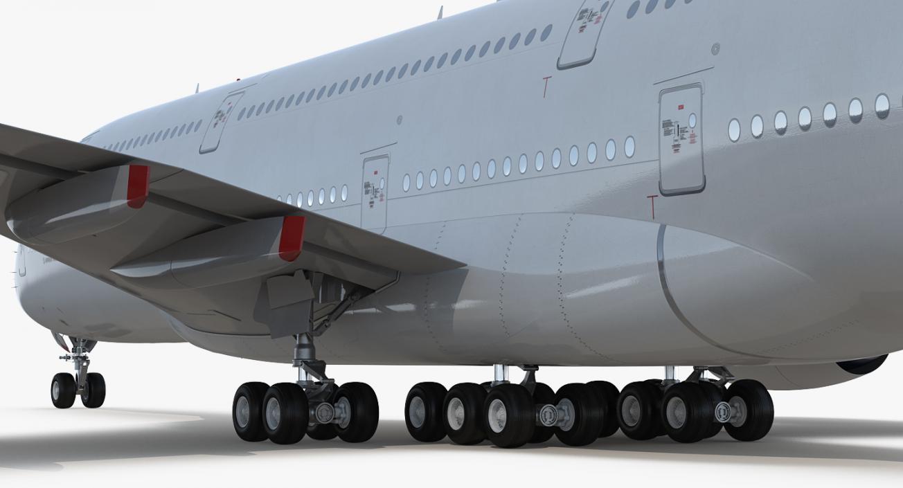 Airbus A380-1000 Generic 3D model