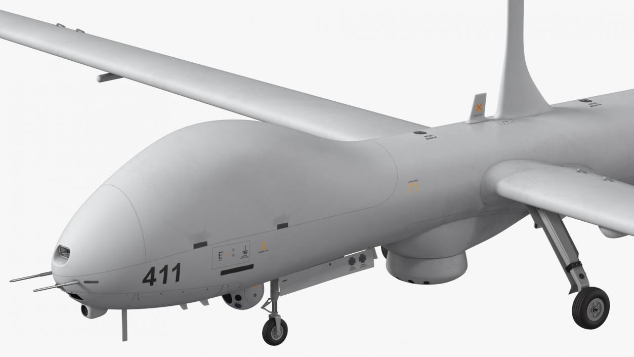 3D model Elbit Hermes 900 UAV