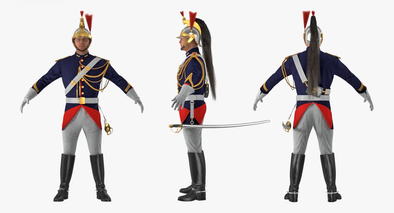 Rigged Guard Soldiers Collection 3D
